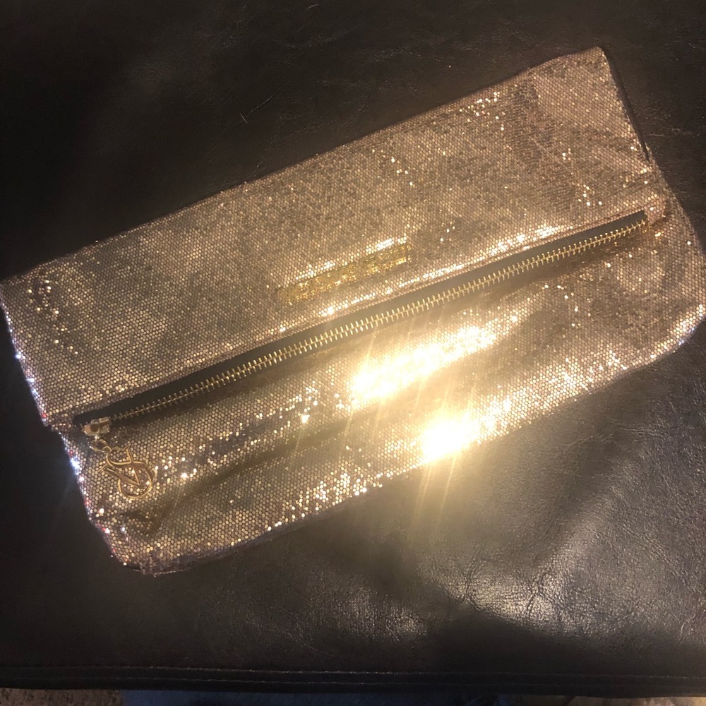 Victoria Secret glitter clutch